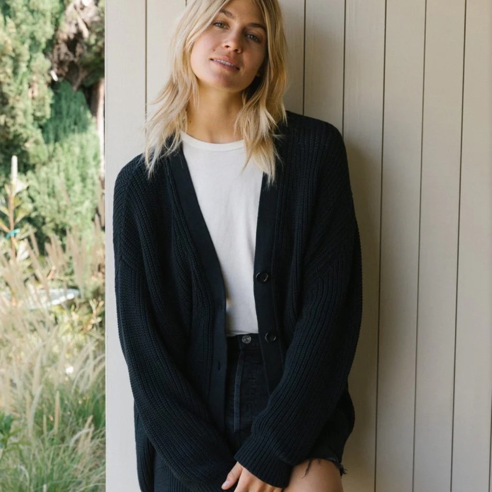 Jenni Kayne Cotton Cocoon Cardigan